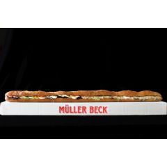 Pariserbrot am Meter gefüllt